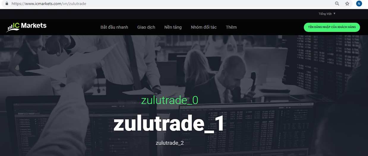 Đăng ký tài khoản live với Zulutrade 