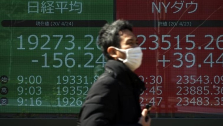 Cổ phiếu toàn cầu sụt giảm giữa những quan ngại về virus