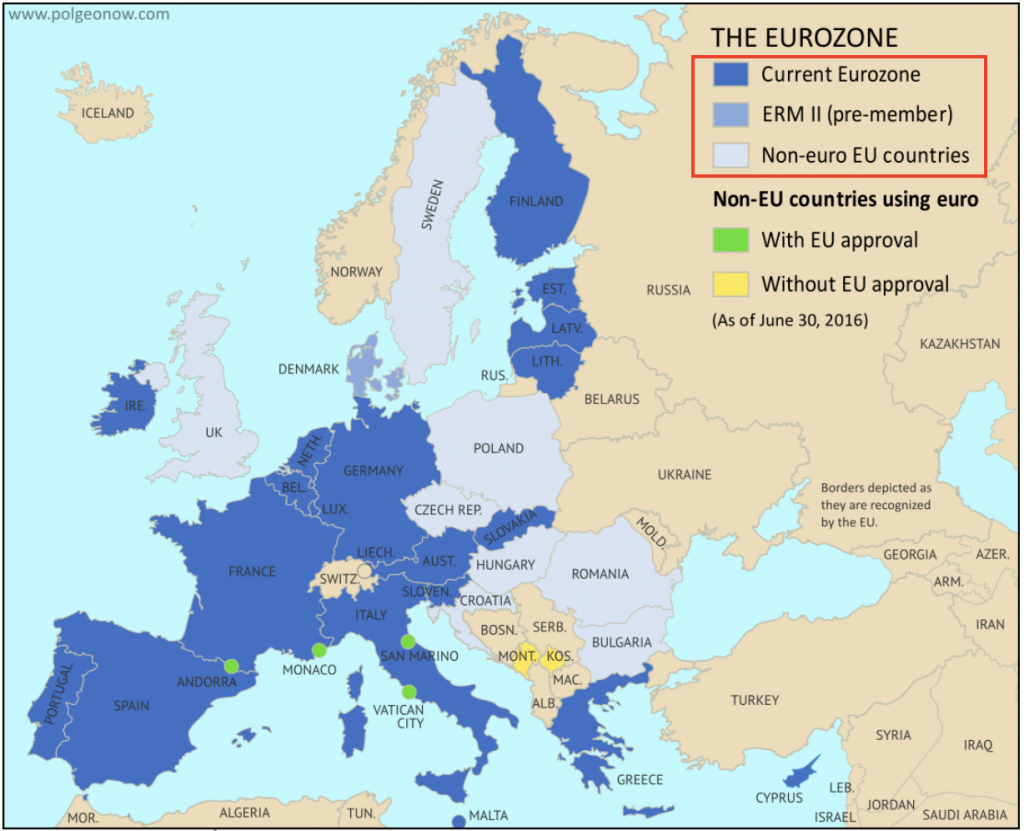 Kinh tế khu vực đồng tiền chung EU
