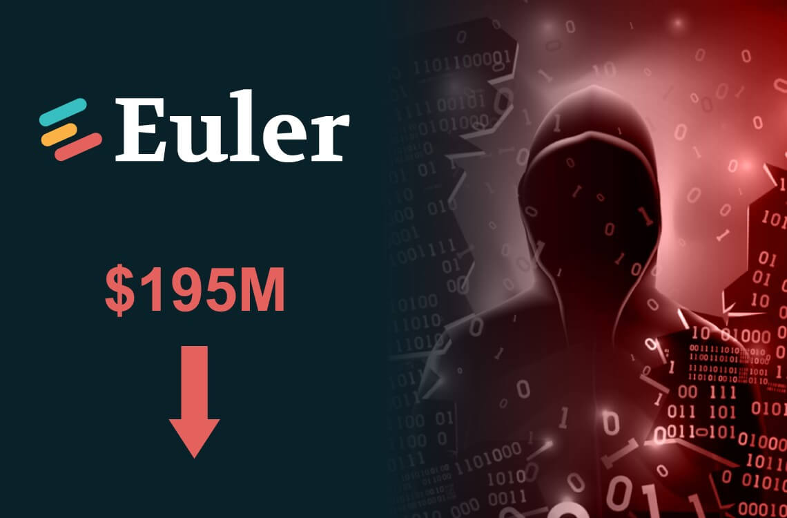 Số tiền 195 triệu USD của Euler Finance bị bốc hơi.