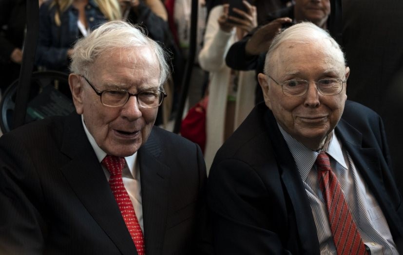 Warren Buffett và Charlie Munger năm 2019. Ảnh Getty Images