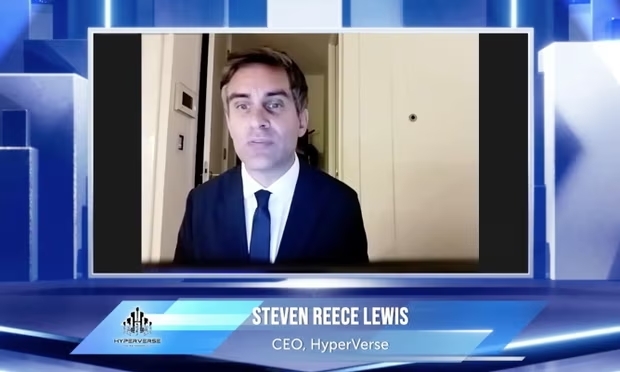 CEO HyperVerse trong một sự kiện trực tuyến. Ảnh: Hyperians/Youtube.