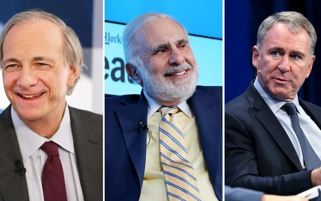 Ray Dalio, Jim Simons, Ken Griffin những bậc thầy về Quantitative trading.